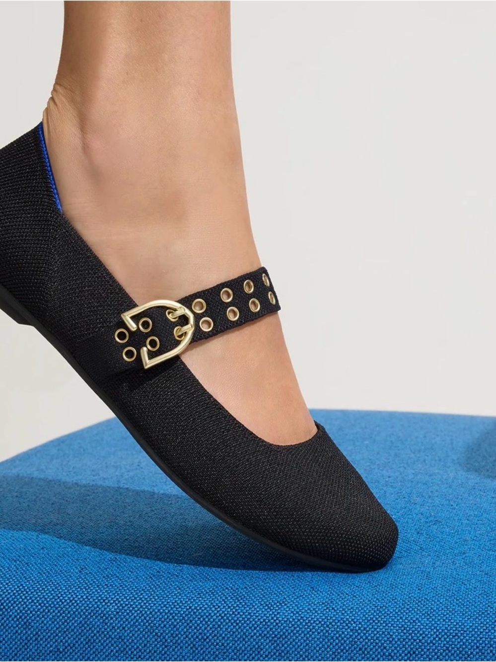 Rothy’s Ballet Mary Jane in Black -Size 9